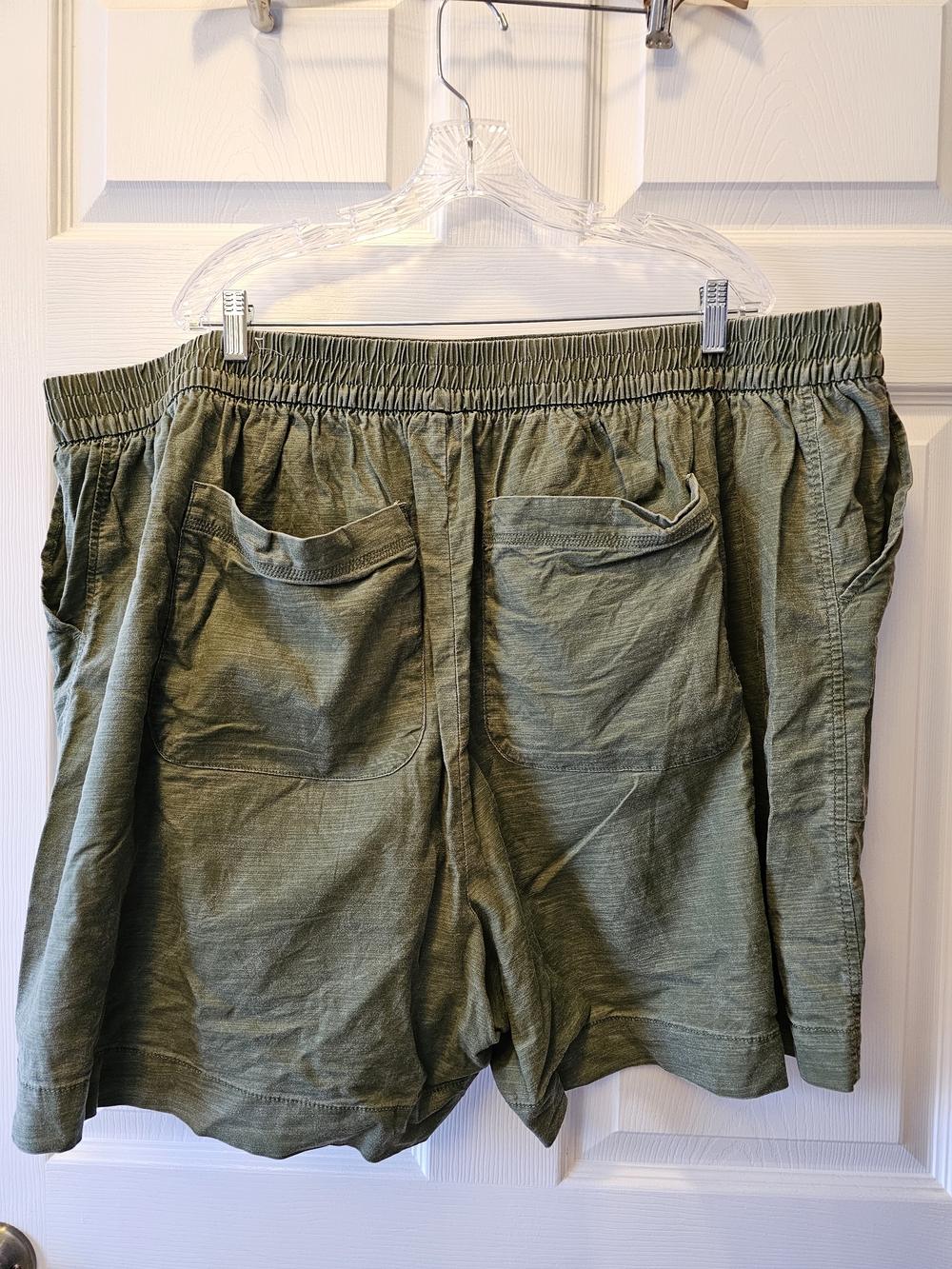 Lane Bryant Olive Green Utility Shorts - Picture 4 of 5